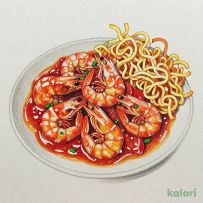 海老のチリソース（ぴったりサイズ）