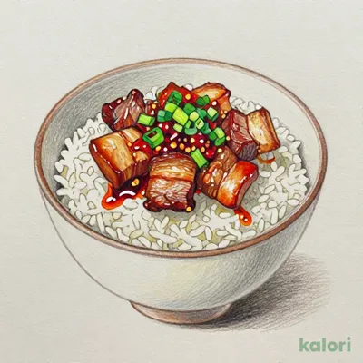 葱チャーシュー丼セット