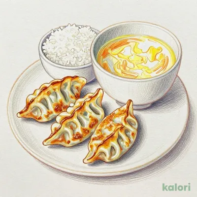 餃子ごはんセット