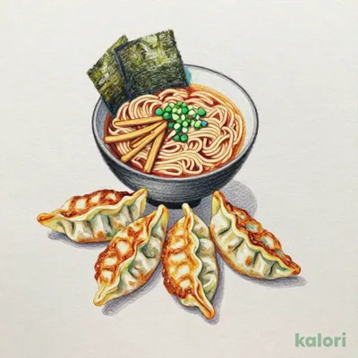 餃子醤油（小）ラーメンセット