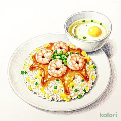 海老あんかけチャーハン
