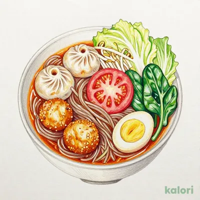 Spicy Soup with Xiaolongbao