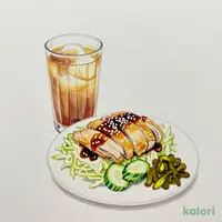 【晩酌セット】ハイボール&蒸し鶏胡麻ソース
