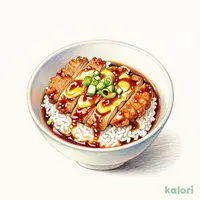 Mini Katsudon (Pork Cutlet Rice Bowl)