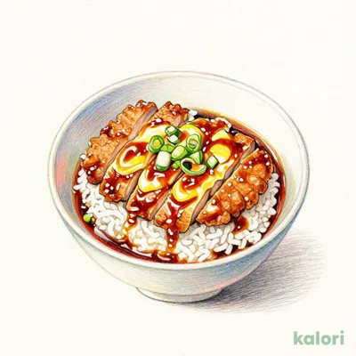 Mini Katsudon (Pork Cutlet Rice Bowl)