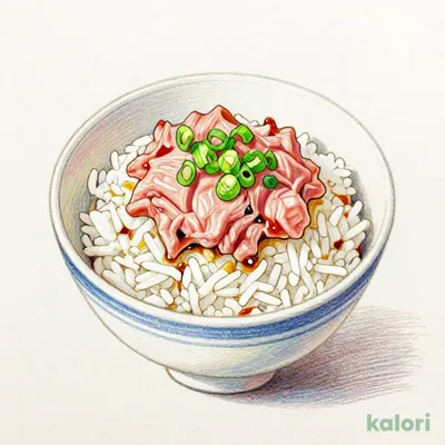 Mini Negitoro (Minced Tuna) Rice Bowl