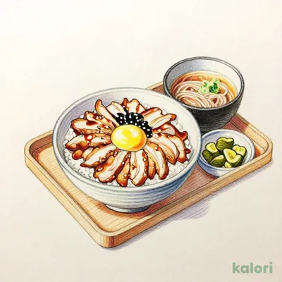 Premium Katsudon (Pork Cutlet Rice Bowl) Set
