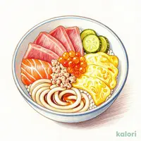上海鮮丼セット