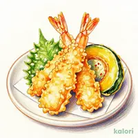海老天ぷら盛り