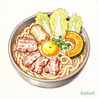 白まるごまみそ煮込みうどん
