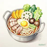 白まるみそ煮込みうどん