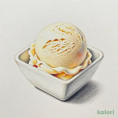 バニラアイス