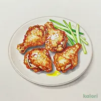 唐揚げ皿盛り