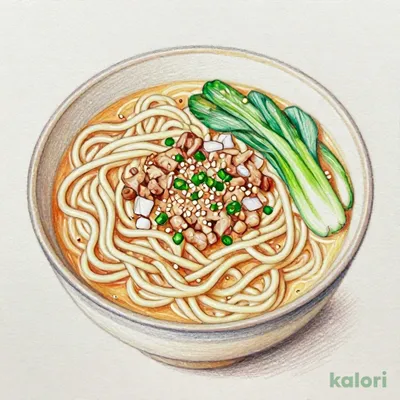 汁あり白胡麻担々麺