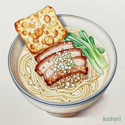 汁あり白胡麻角煮担々麺