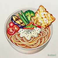 汁なし白胡麻麻辣野菜担々麺