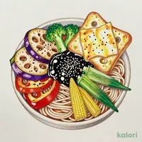 汁なし黒胡麻麻辣野菜担々麺