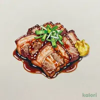 角煮皿盛り