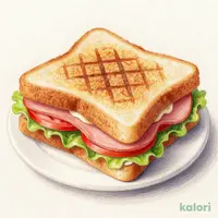 クラブハウスサンド（ハムチーズ＆ベジタブル）セット
