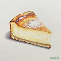 北海道クリームチーズ入りベイクドチーズケーキ