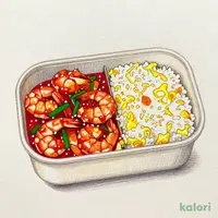 エビチリチャーハン弁当