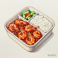 エビチリ弁当