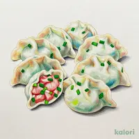 手打ち 豚ニラ餃子（5個）