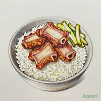 排骨弁当(パイグー弁当プレート)