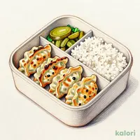 小鍋貼便當（やみつき餃子弁当）