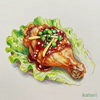 油淋鶏 ユーリンチー 鶏の唐揚げ香味ダレ