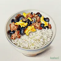 豚肉玉子きくらげ炒め（丼）