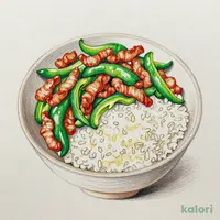 Chin-jao Rosu (Pepper Steak) Rice Bowl