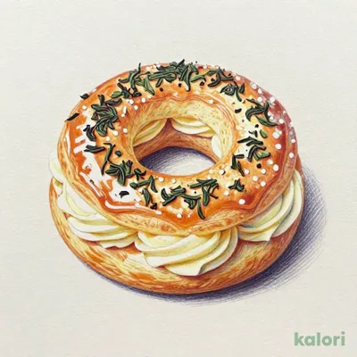 アールグレイのWチーズケーキリング