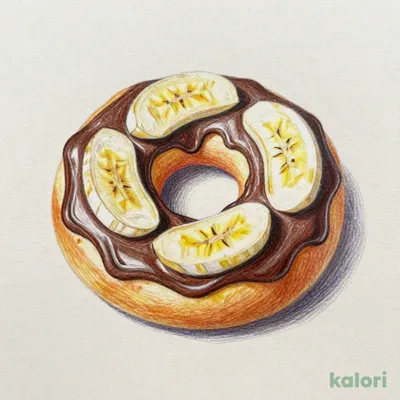 バナナの王様！甘熟王のチョコリング