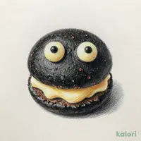 ブラックメロンパン