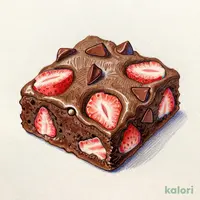 世にもおいしい濃いイチゴブラウニー