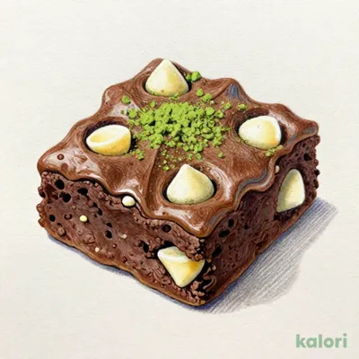 世にもおいしい濃い抹茶ブラウニー