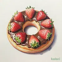 贅沢生いちごのチョコリング