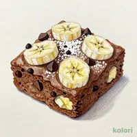 世にもおいしい糖分ホキュー!!バナナブラウニー