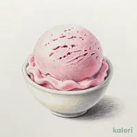 おこさま特典 アイス(ベリー)