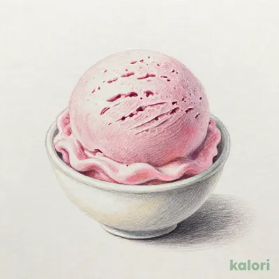 おこさま特典 アイス(ベリー)