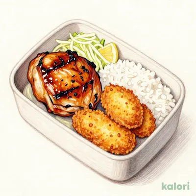 【牡蠣フェア】グリルチキン&牡蠣フライ弁当