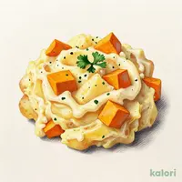【ﾊﾛｳｨﾝ】パンプキンポテトサラダ