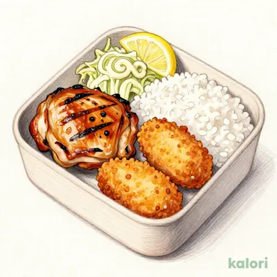 TO【牡蠣フェア】グリルチキン&牡蠣フライ弁当