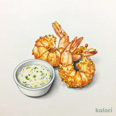 Fried Shrimp (2 pcs) with Tartar Sauce