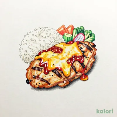 Chili Cheese Grilled Chicken Bento (400g), Takeout