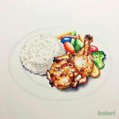 Garlic Grilled Chicken Bento (200g), Takeout