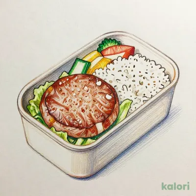 TO ニンニク手ごねハンバーグ弁当(150g)