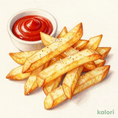 French Fries (M) with Ketchup