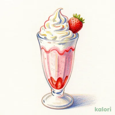 Whipped Strawberry Shake